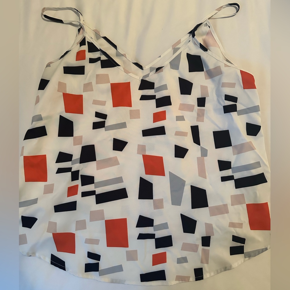 SHEIN Curve 1X Geo Print Cami Top